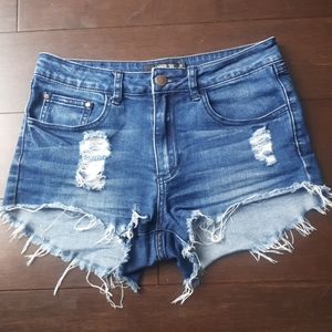 Ripped jean shorts LAST CHANCE